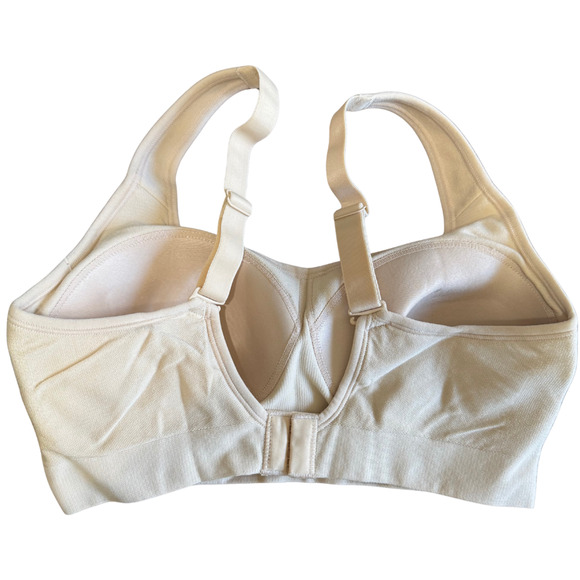 Shapermint TRUEKIND Everyday Comfort Straps Wirefree Shaper Bra Chai NWT Large - Picture 2 of 7